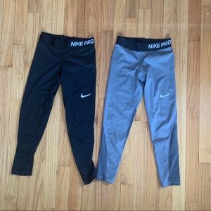 Girls Nike Pro Leggings